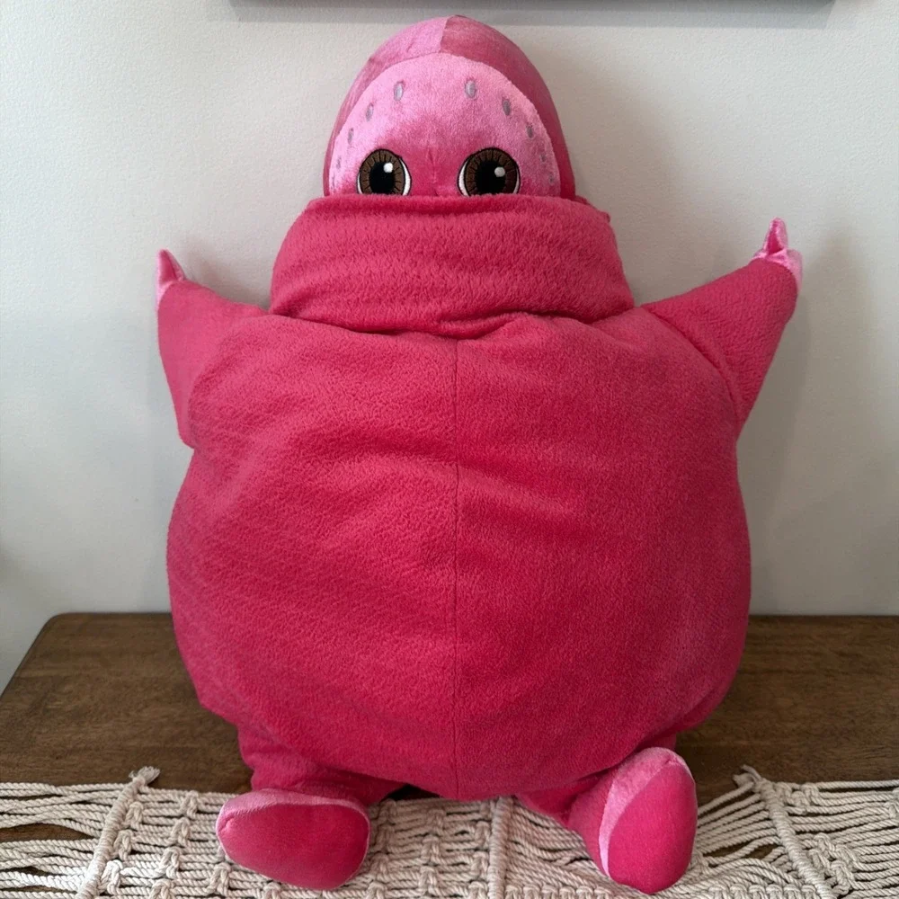 Jingbah BOOHBAH Pink Plush Figure Doll 2004 Hasbro Large Stuffed 25